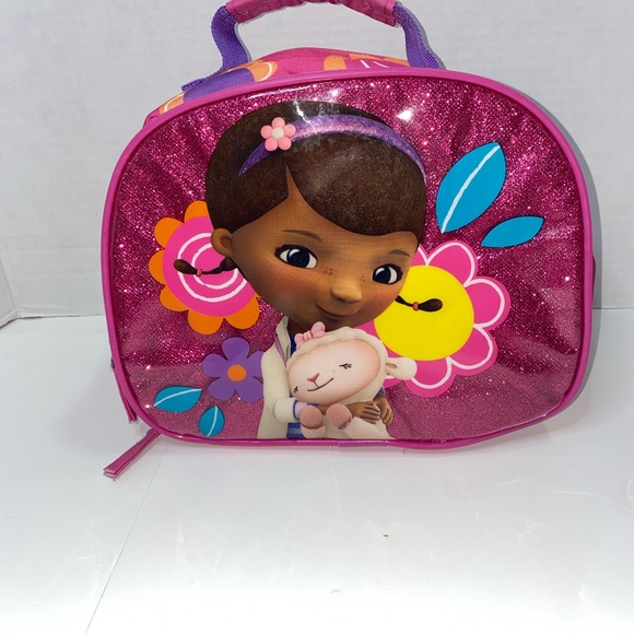 Disney Doc Mc Stuffins Set Backpack and Lunch Box - Picture 14 of 17